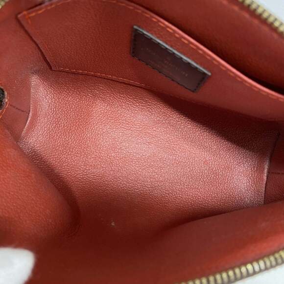 Louis Vuitton Damier Pochette Tick PM N47516 Ebene Women's Bag/Pouch - Picture 4 of 11